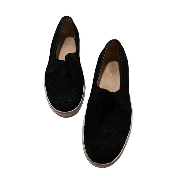 M Gemi The Cerchio Black Suede Sneaker Size 40 (US 9) - Picture 1 of 7